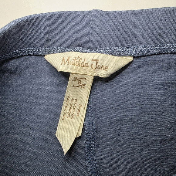 MATILDA JANE Just Imagine Keely Button Cuff Moto Leggings Sz 8 - Picture 6 of 6